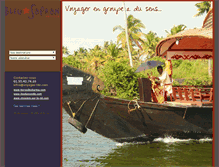 Tablet Screenshot of bleu-safran.com